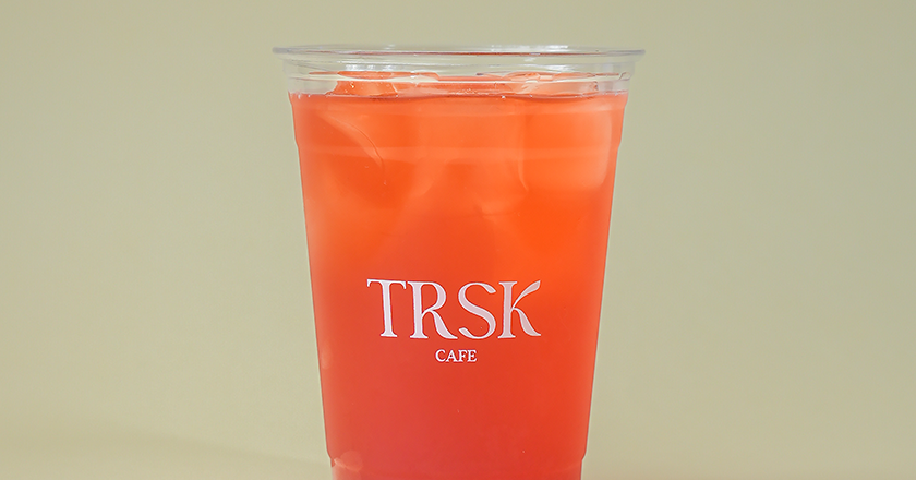 Passion fruit iced tea