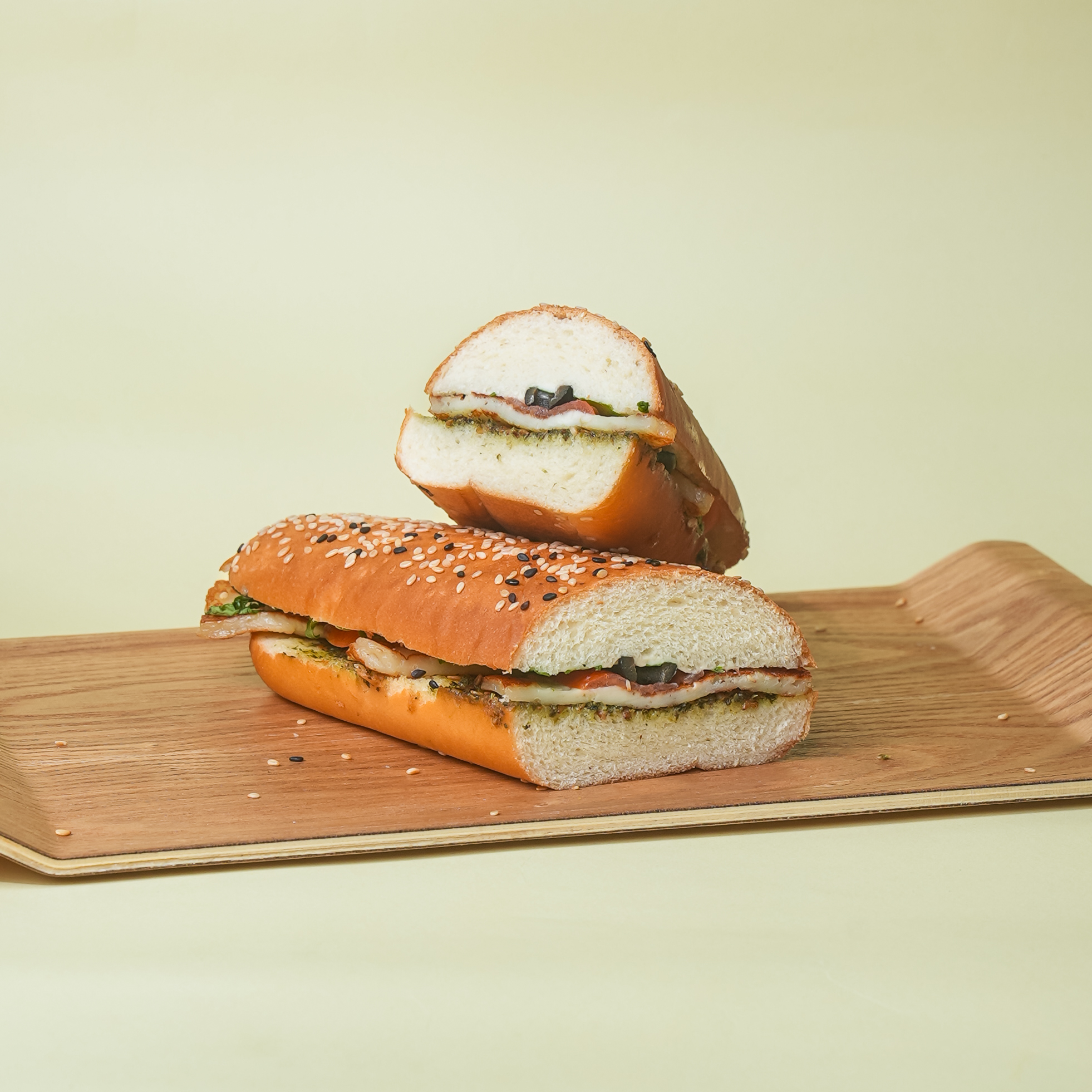 Halloumi pesto Sandwich